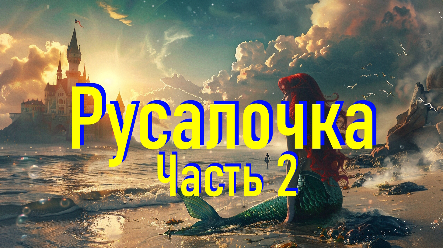 Сказка на Ночь с Музыкой и Звуком Океана Русалочка Часть 2 смотреть онлайн