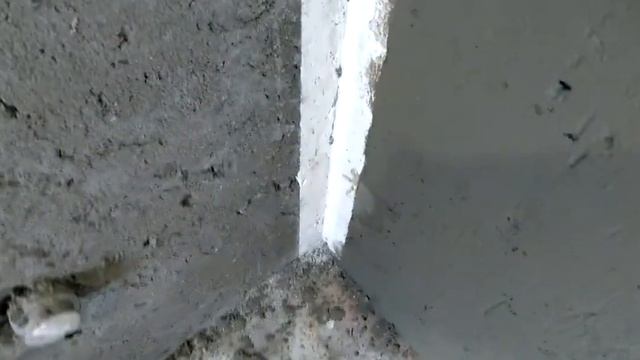 Цементно песчаная штукатурка по растворным маякам. смотреть онлайн