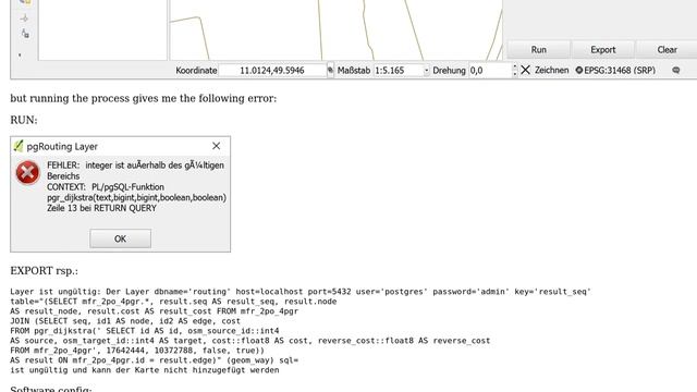GIS: osm2po ＞ PostGIS ＞ QGIS/pgRoutingLayer Extension Issue смотреть онлайн