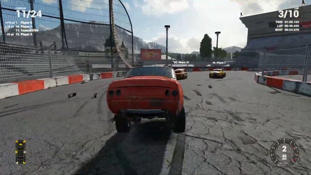 Next Car Game: Wreckfest | Figure 8 Chaos and Speedbowl! смотреть онлайн