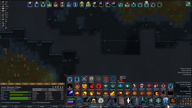 Rimworld Might and Magic Vampire Jedi EP. 95 New expansion plans. смотреть онлайн