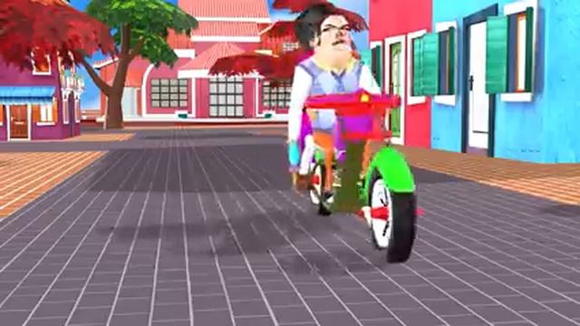 Doll Squid Game vs Scary Teacher 3D Miss T and 3 Neighbor Who Faster Games with Flying Eggs смотреть онлайн