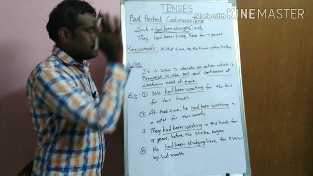 Past Perfect Continuous Tense II NGK TV смотреть онлайн