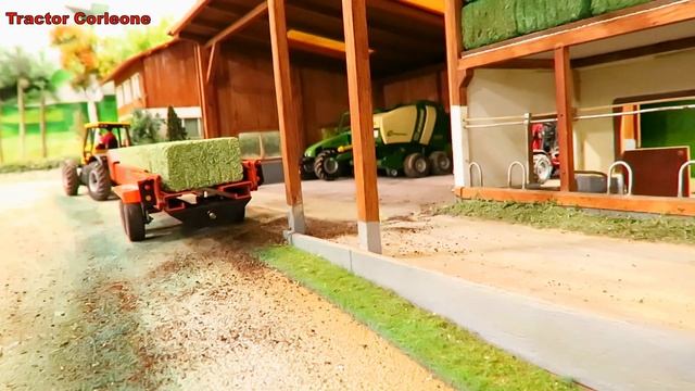 Tractors Feed Cows on the Farm | Rc смотреть онлайн