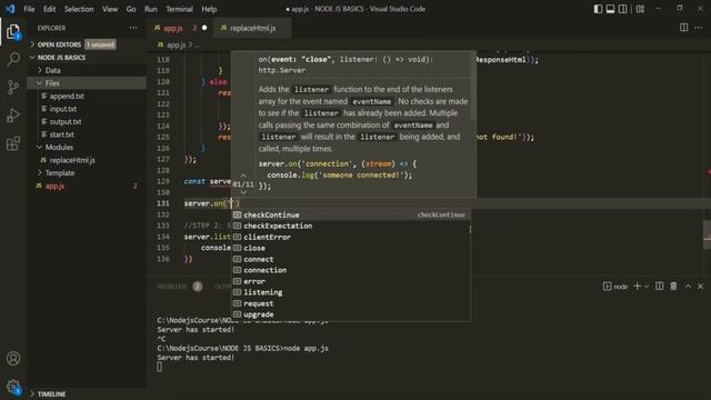 #20 Understanding event driven architecture | Fundamentals of NODE JS | A Complete NODE JS Course смотреть онлайн