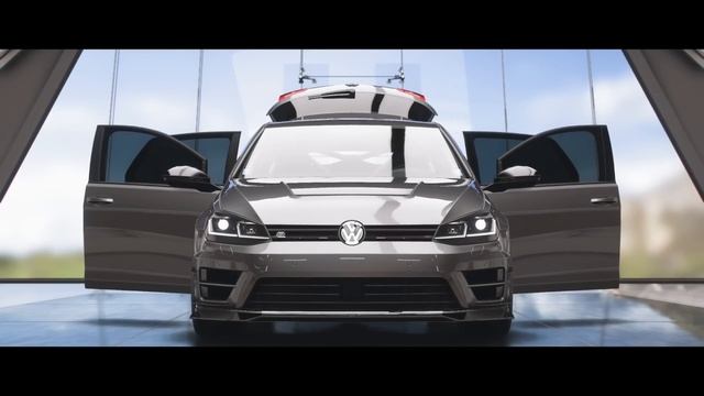 Rebuilding Volkswagen Golf R 860HP - Forza Horizon 5 | Thrustmaster T300RS Gameplay. смотреть онлайн