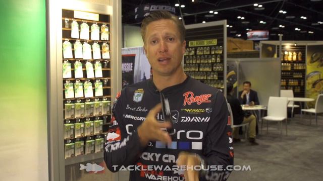 Sunline Assassin FC Fluorocarbon Fishing Line with Tackle Warehouse Pro Brent Ehrler | ICAST 2015 смотреть онлайн