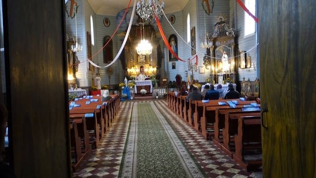 Дуды Ивьевский район, служба в костёле Рождества Девы Марии смотреть онлайн
