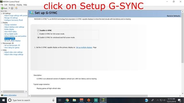 How To Setup G-Sync (2018) смотреть онлайн