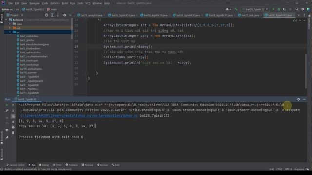 28.7 Giải bài tập java 32 Collection java - arrayList và HashMap смотреть онлайн