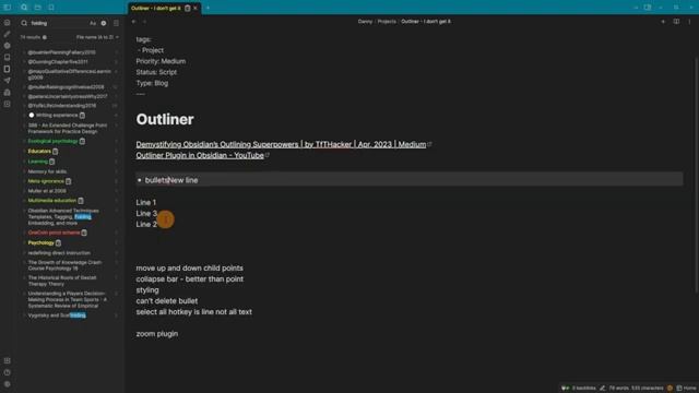 Outliner & Zoom plugin смотреть онлайн