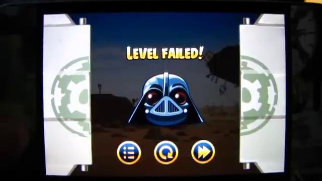 Angry Birds Star Wars: Level failed.MOV смотреть онлайн