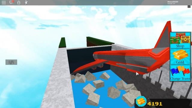 Построил Самолет в Build A Boat For Treasure | ROBLOX смотреть онлайн