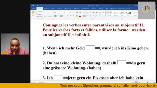 Live Comment utiliser le Konjunktiv 2/Le conditionnel 2 смотреть онлайн