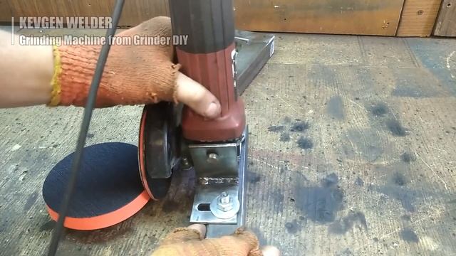 AMAZING IDEA!! DIY ANGLE GRINDER STAND!! HOW TO MAKE A STAND FOR YOUR ANGLE GRINDER!! смотреть онлайн