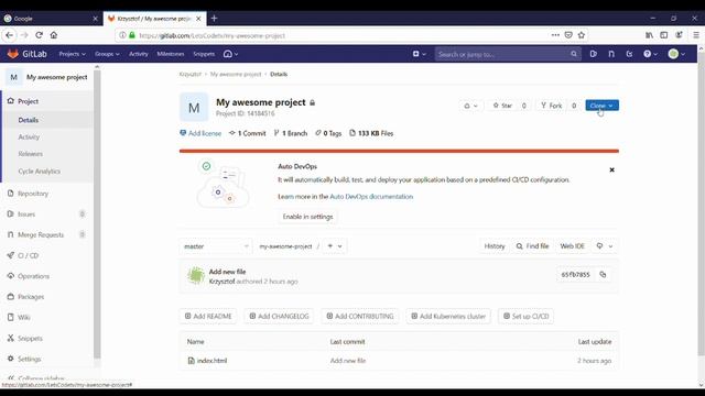 How to clone repository from gitlab.com? смотреть онлайн