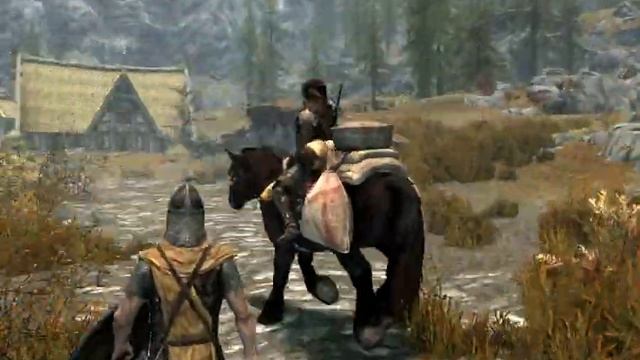 Великан на драконе / Skyrim смотреть онлайн