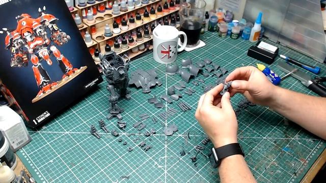 Warhammer 40K: KNIGHT VALIANT - build, review and magnetisation guide смотреть онлайн