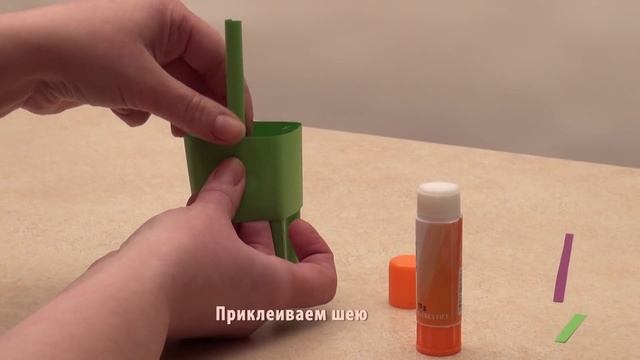 Поделки из бумаги для детей. Бумажные Жирафики. смотреть онлайн