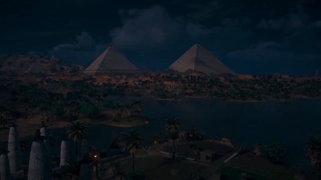 Relaxing Ambience - Pyramids of Giza - Assassin’s Creed: Origins (HD) смотреть онлайн