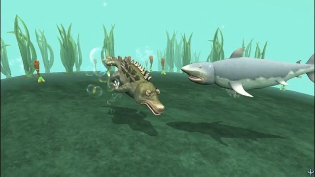 Shark vs Crocodile | Underwater Beast Face-off [S1E5] | SPORE смотреть онлайн