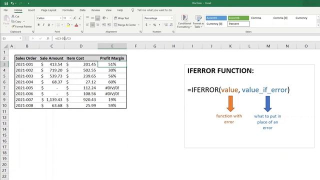 How To Remove The #DIV/0 Error In Excel (3 Minute Tutorial) смотреть онлайн