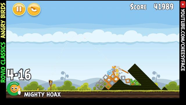 ROVIO Classics Angry Birds Mighty Hoax 2022 Episode 4 Level 4 16 смотреть онлайн