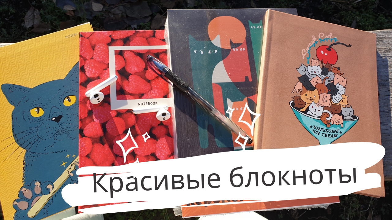 Красивые тетради и блокноты. Разбор свежих покупок смотреть онлайн
