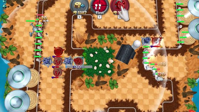 Tower Madness 2 Walkthrough: Campaign 5, Bo's Daydream, Map 8, Scorched Mesa (tower defense) смотреть онлайн