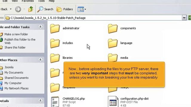 How to Upgrade Joomla 1.5.x to the Latest Version Using FTP смотреть онлайн