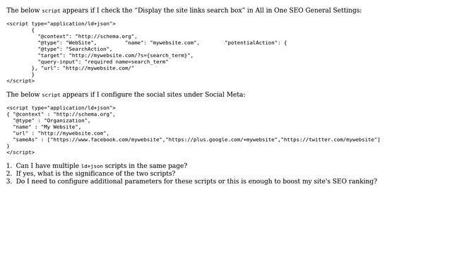 Can I have multiple JSON-LD scripts in the same page? смотреть онлайн