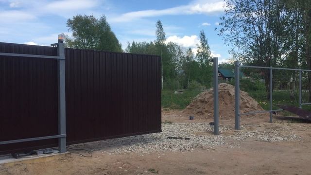 Ворота наружняя сторона смотреть онлайн