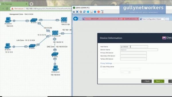 Checkpoint - Configure Security Management Server (SMS)