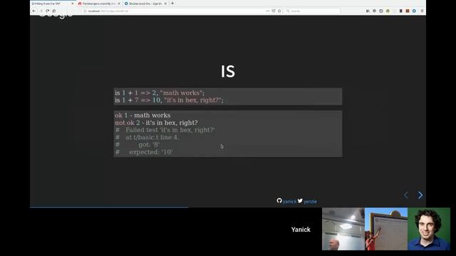 November meeting for the Toronto Perlmongers смотреть онлайн