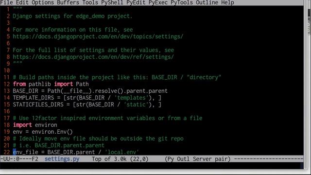 edge - A Modern Django Project Template смотреть онлайн