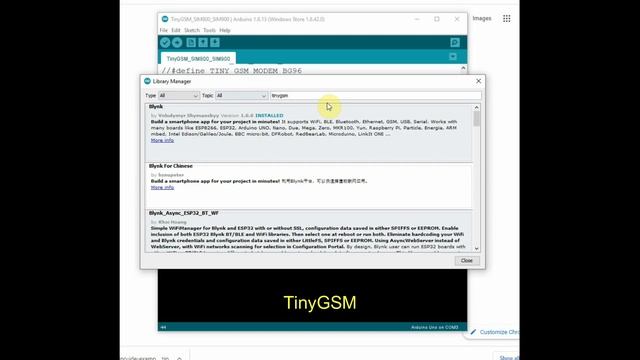 Blynk IOT #7 Connect to Cloud with GSM SIM800L смотреть онлайн