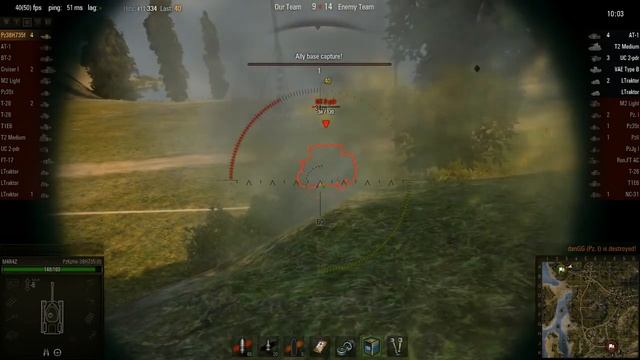 WOT: Hills - PzKpfw 38H735 (f) - 10 frags - смотреть онлайн