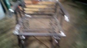 Кресло качалка маятниковое /glider/, соими руками