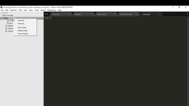 Simple CRUD with Procedural PHP, MYSQLI Part 3 Setting up project folder смотреть онлайн