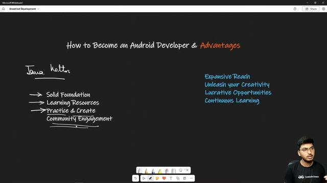 Introduction || ANDROID DEVELOPMENT using KOTLIN || GeeksforGeeks Development смотреть онлайн