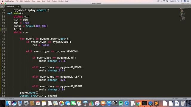 Snake game in python tutorial | Pygame tutorial for beginners |part 1|retro games смотреть онлайн
