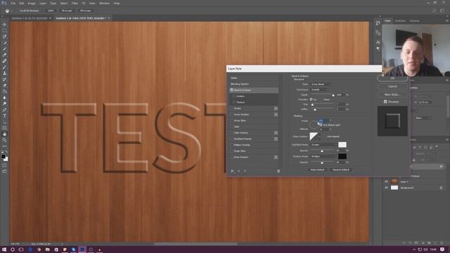 Bevel & Emboss Effect - #13 Adobe Photoshop Design Tutorial Series смотреть онлайн