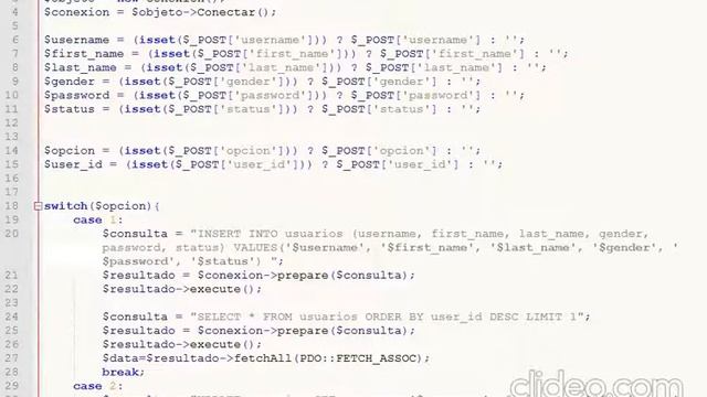 explicacion crud postgres php смотреть онлайн