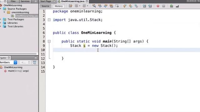 Learn Stack in 1 minute Part 2 - Stack Implementation using Java смотреть онлайн