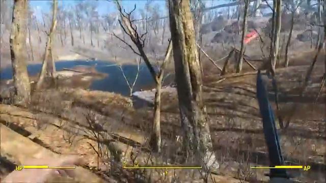 Fallout 4 - Walden Pond Secret Underground Bunker смотреть онлайн