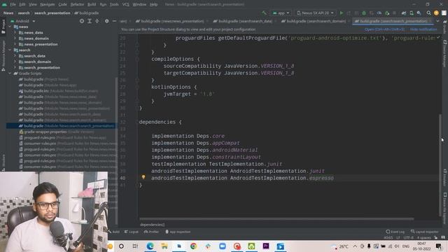 Multi-Module Project Setup #part1 ( Hindi ) | Gradle Setup | Dagger Hilt Setup | Splash Screen Don смотреть онлайн