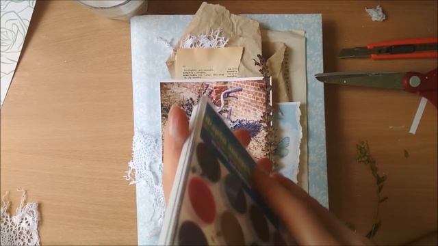 Как оформить обложку планера или альбома. ПРОВАНС. Порыв моей души:) смотреть онлайн