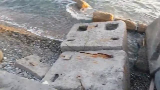 Исчезающие пляжи Лазаревского. Фламинго больше нет!!! смотреть онлайн