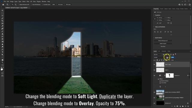 Fantasy Portal Lighting - Photoshop Manipulation Tutorial смотреть онлайн