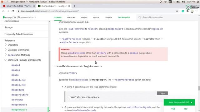Export documents in csv format in mongoDB | use of query and other options | MongoDB | Part 2 смотреть онлайн